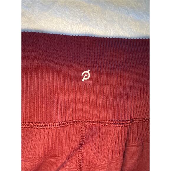PELOTON Women’s Seamless High Rise Legging In Burgundy Size XL/XXL - Picture 5 of 5